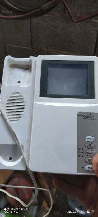 Домофон многоквартирный.Визит.