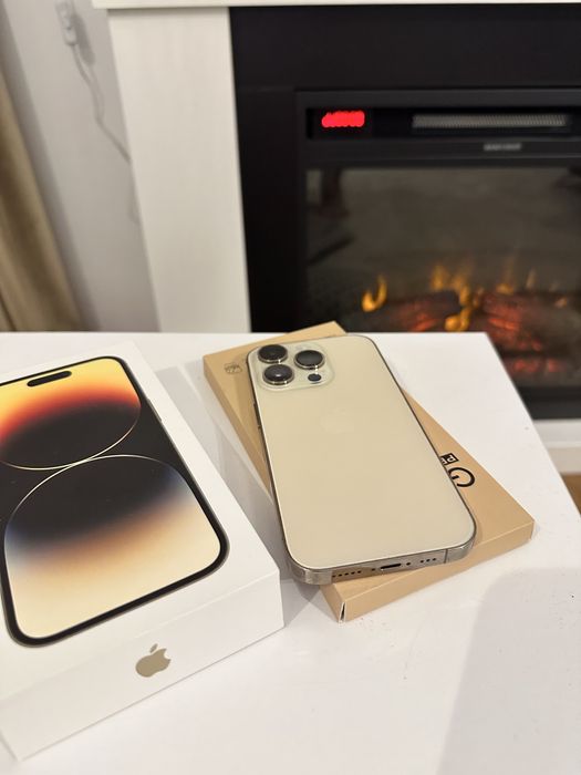 IPhone 14 Pro Gold 256Gb  impecabil