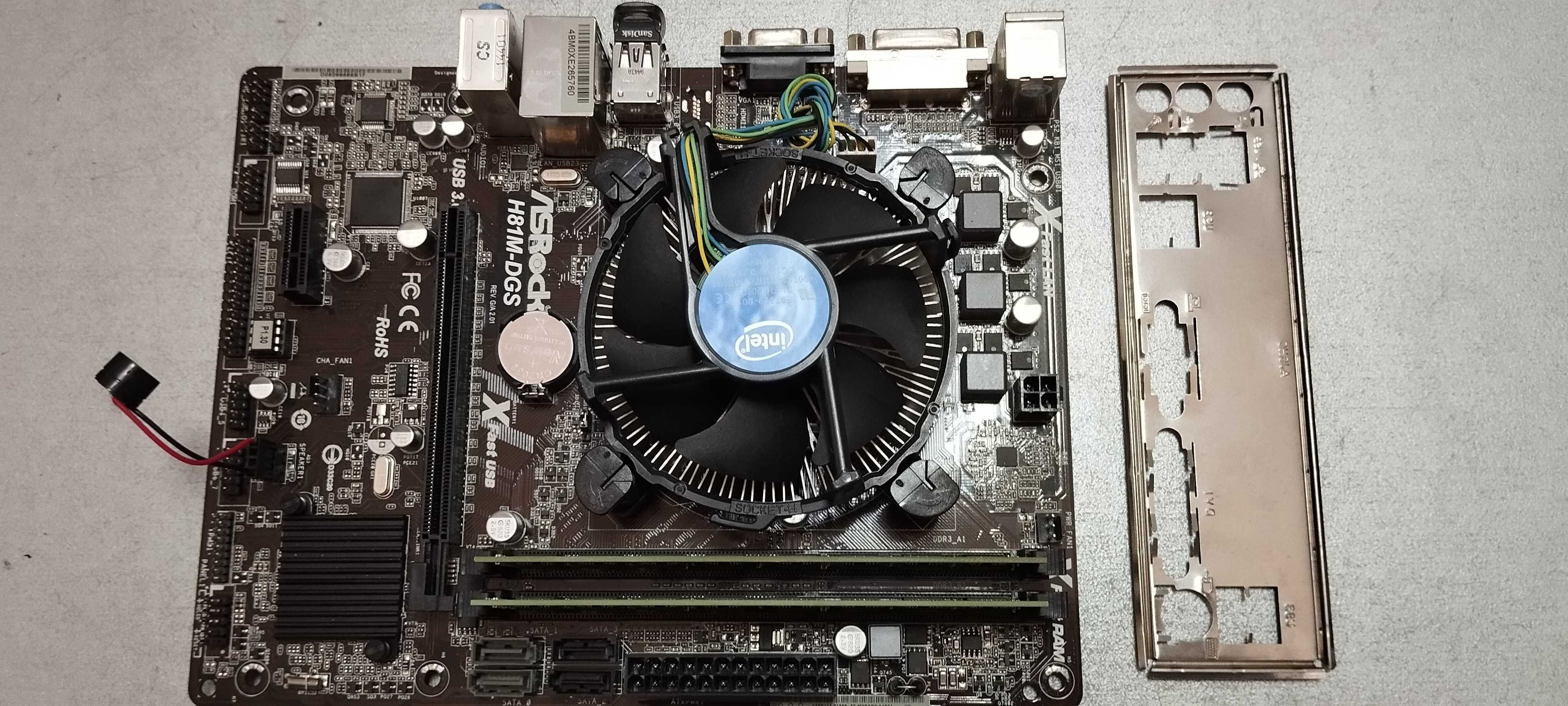 Комплект дънна платка, процесор i5 и 16GB RAM
