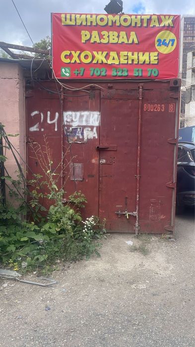 Сдам шиномонтаж на правом берегу. Возле дд алматы