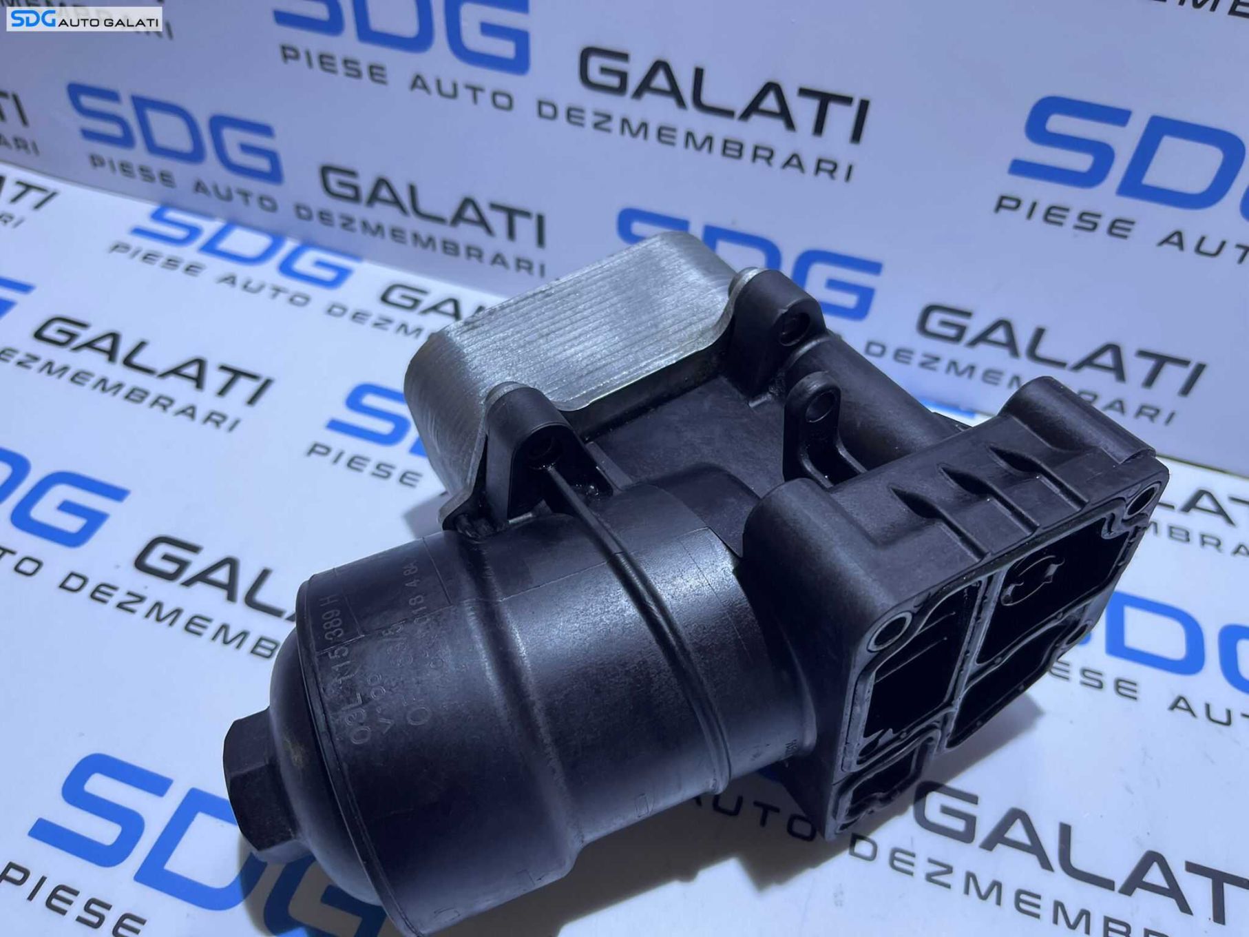 Termoflot Corp Carcasa Filtru Radiator Racitor Ulei Volkswagen Crafter 2.0 TDI CKTB CKTC CKUB CKUC CSLA CSLB CSLC CSNA 2012 - 2016 Cod 03L115389C 03L117021C