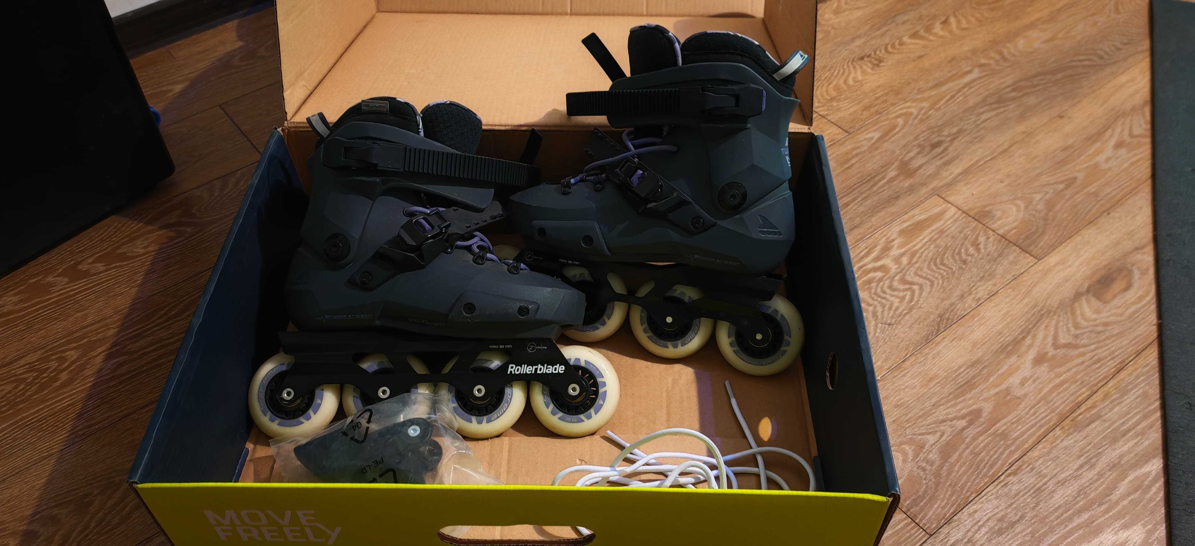 ROLLERBLADE TWISTER EDGE W Anthracite-Purple marimea 38.5