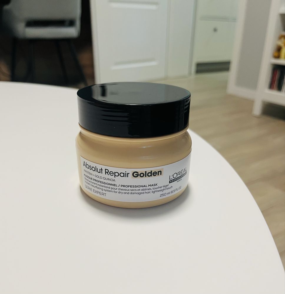 Златна маска за коса Loreal Absolut Repair Golden Mask