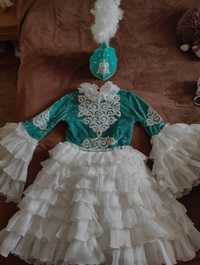 Казахское национальное платье на наурыз