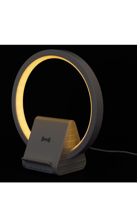 Incarcator wireless, Boxa portabila, Qi Fast Charge 15W, Bluetooth, US