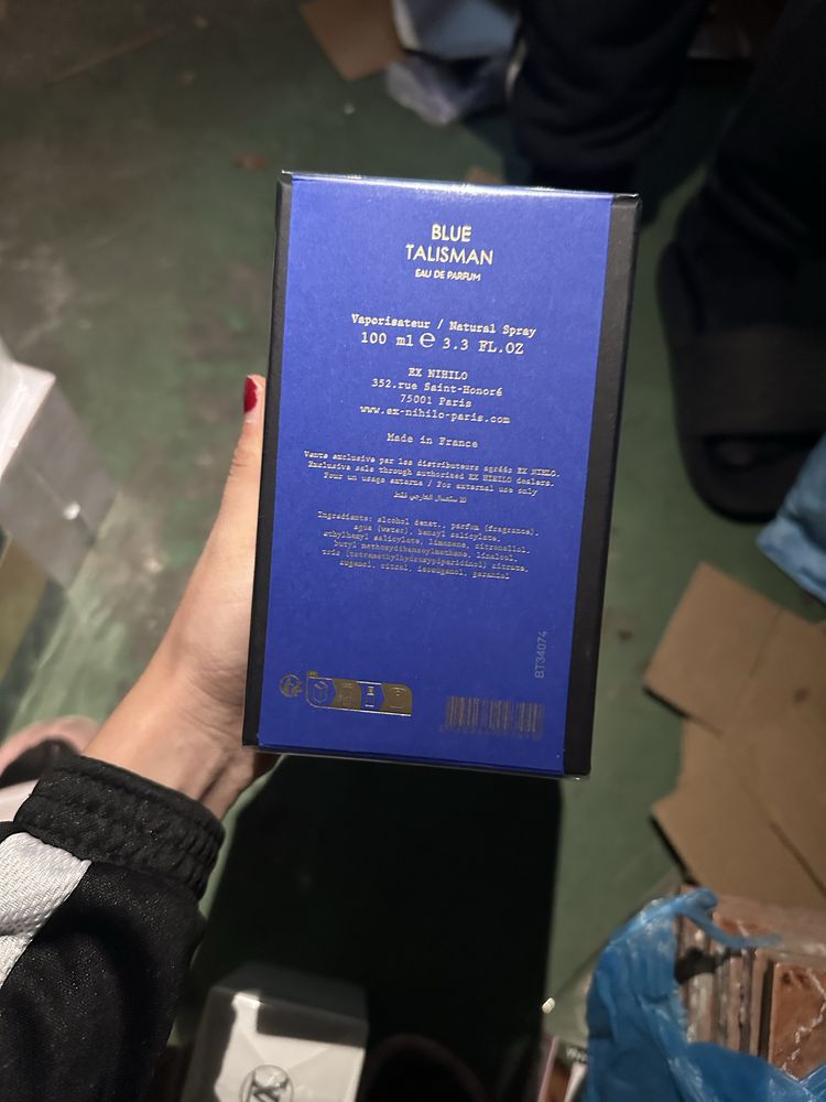 Blue talisman ex nihilo