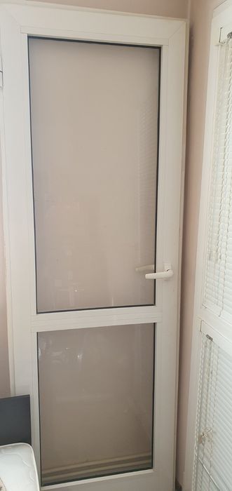 ПВЦ врата с каса за тераса