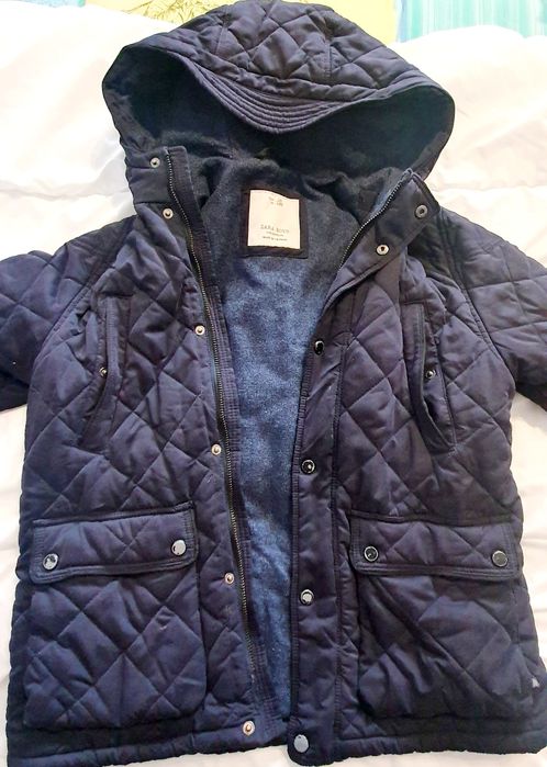 Geaca baieti toamna iarna zara 140 - 9-10 ani GRATIS bluză termica