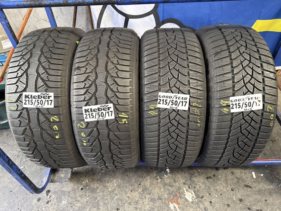 215/50/17 Good Year - Kleber M+S