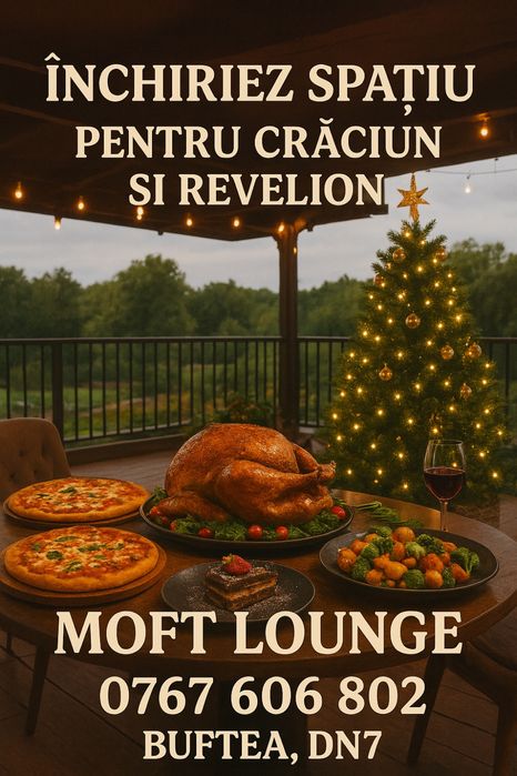 Spatiu disponibil pentru Craciun si Revelion !