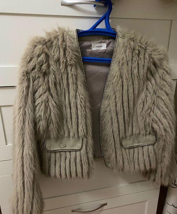 Эко шуба стильная