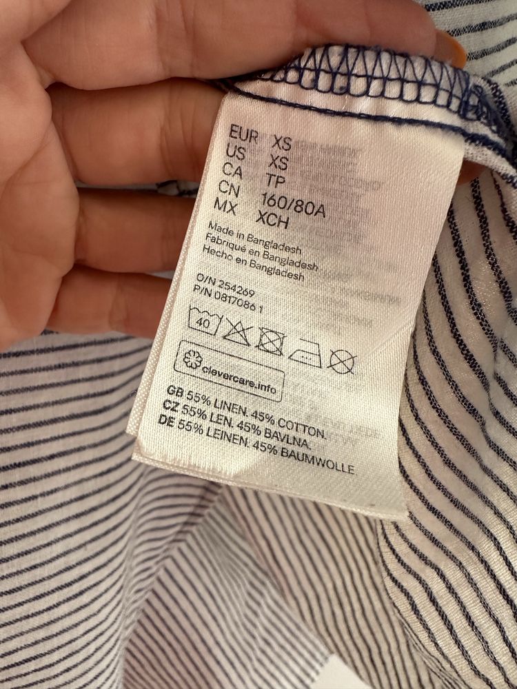 Ленена риза H & M