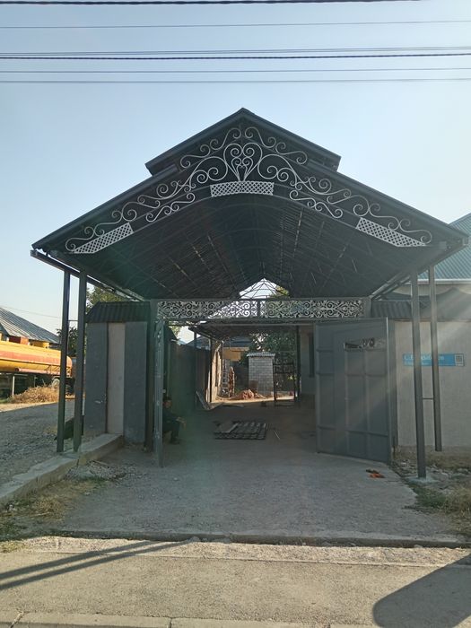 Навес варота тапчан перила решотка және басқада жұмыстар качыцтыва 100