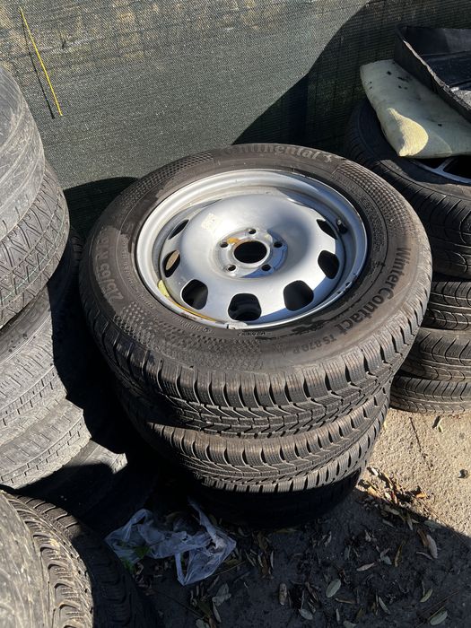 Jante cu anvelope iarna Dacia Duster r16