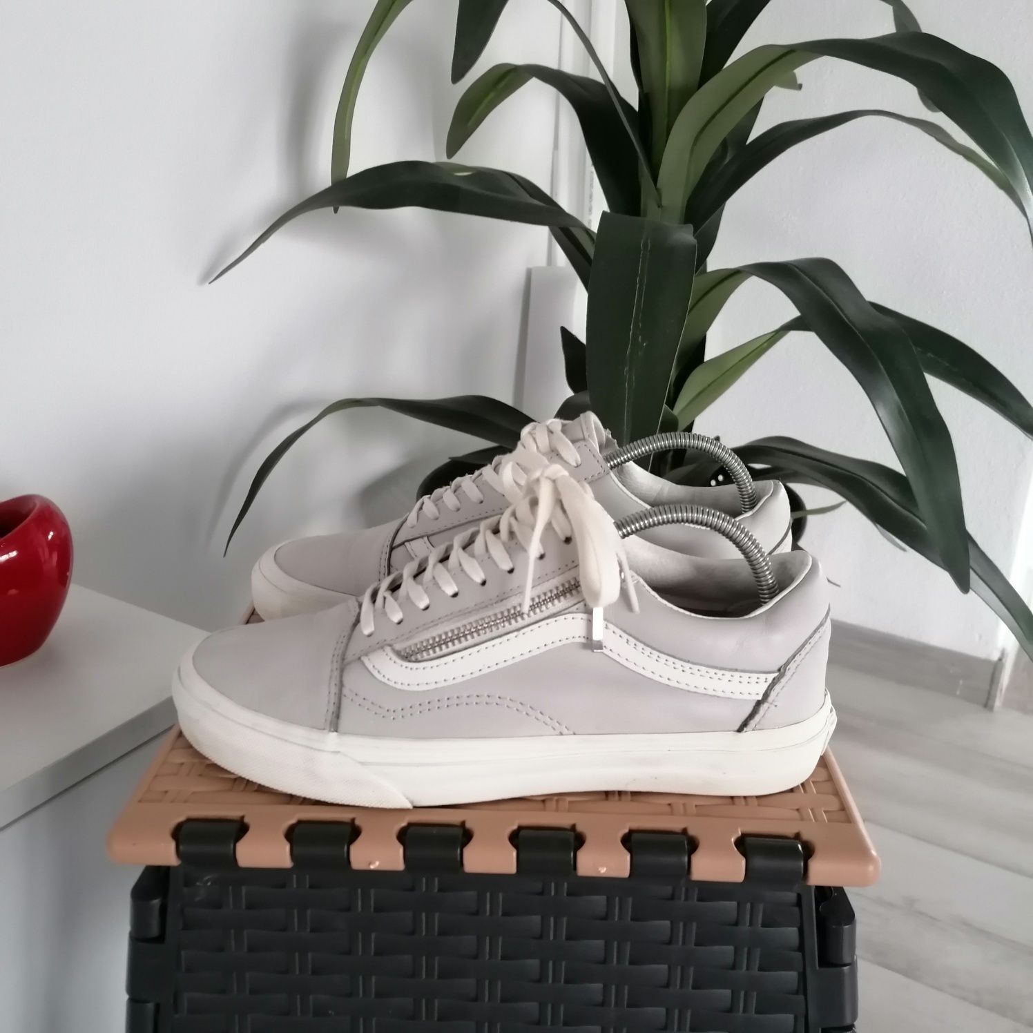 Sneakers damă Vans Off The Wall, piele, import Germania