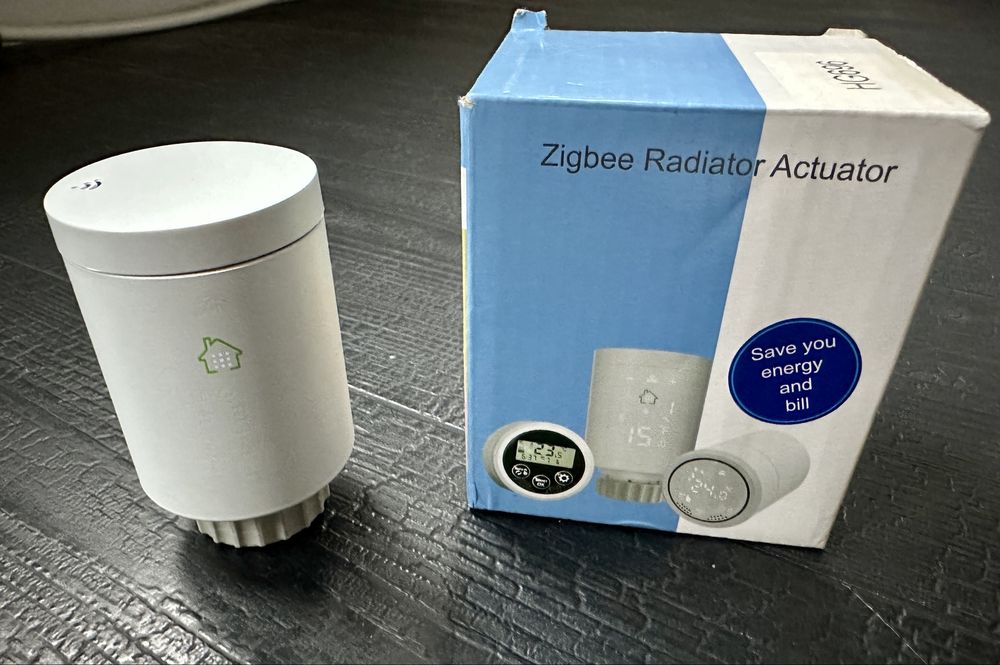 Smart Zigbee Radiator Actuator / Смарт термоглава за радиатор