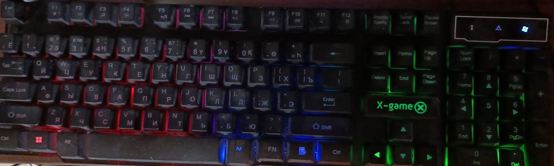 Клавиатура RGB X-GAME