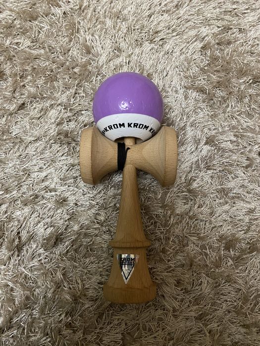 Vand kendama krom pop sticky clear