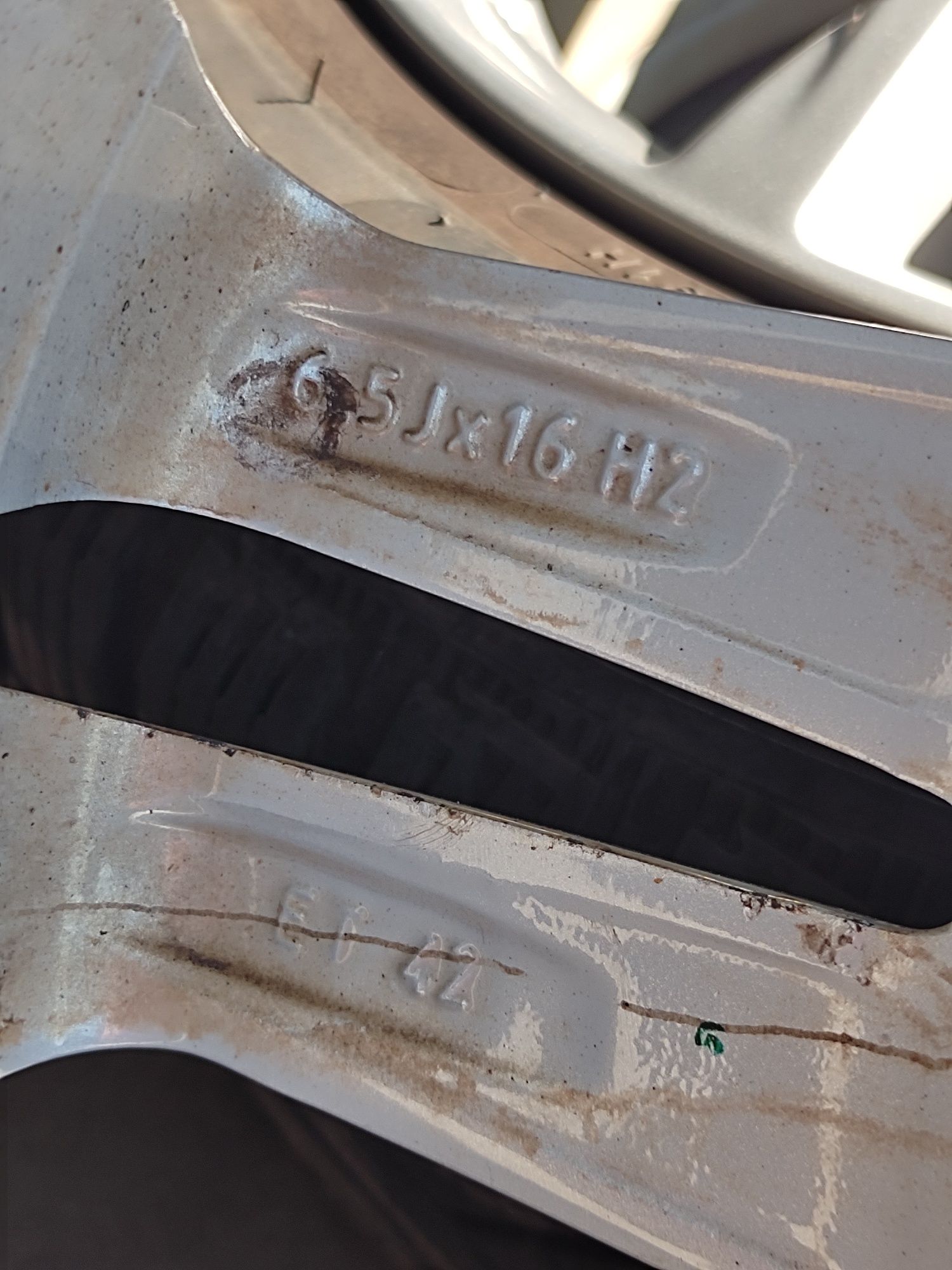 Jante R16 J6,5 ET42 5x112 butuc 57,1 Audi wv Seat skoda