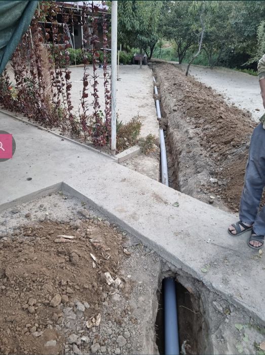 Santexnika xizmati qazish ishlari