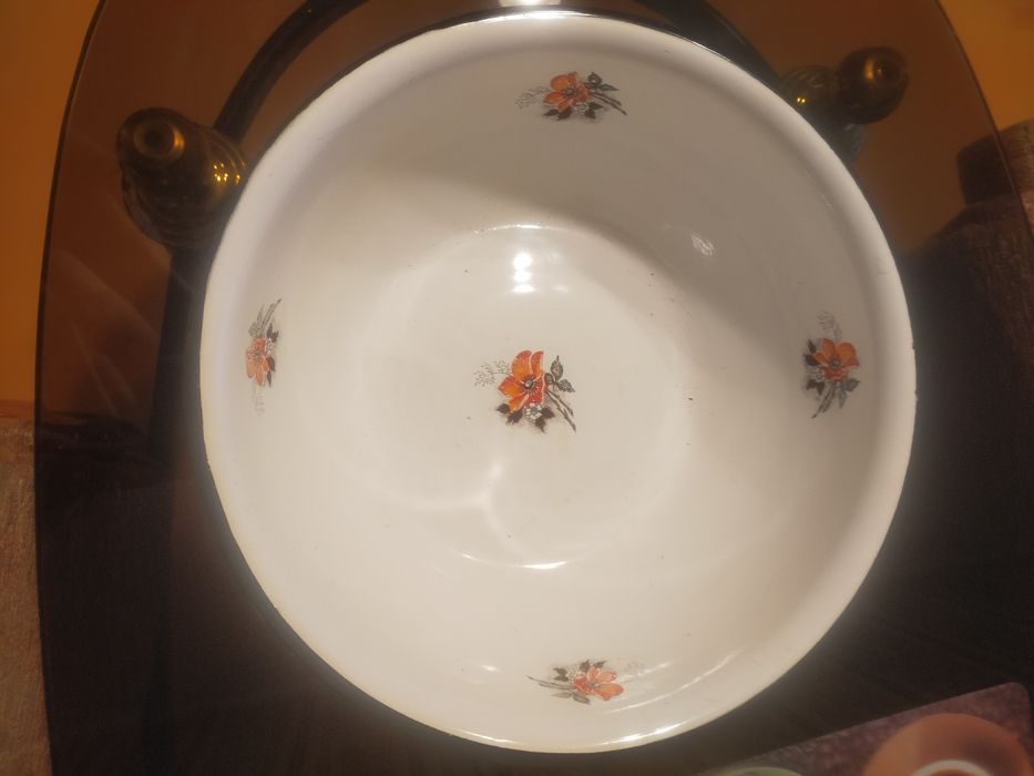 Миски эмалированные, советские, 3 штуки