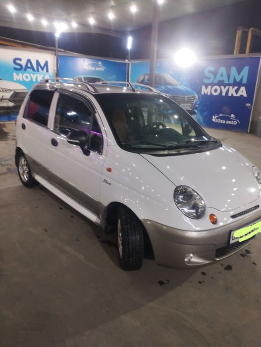 Матиз BEST 2012год. Газ/бензин. Белый.  Пробег-276000 км. Сигнализация