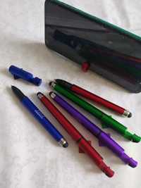 Стилус + ручка + подставка для телефона 3в1