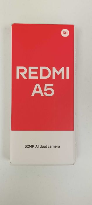 Чисто нов смартфон Xiaomi Redmi A5 Midnight Black черен 3GB 64GB