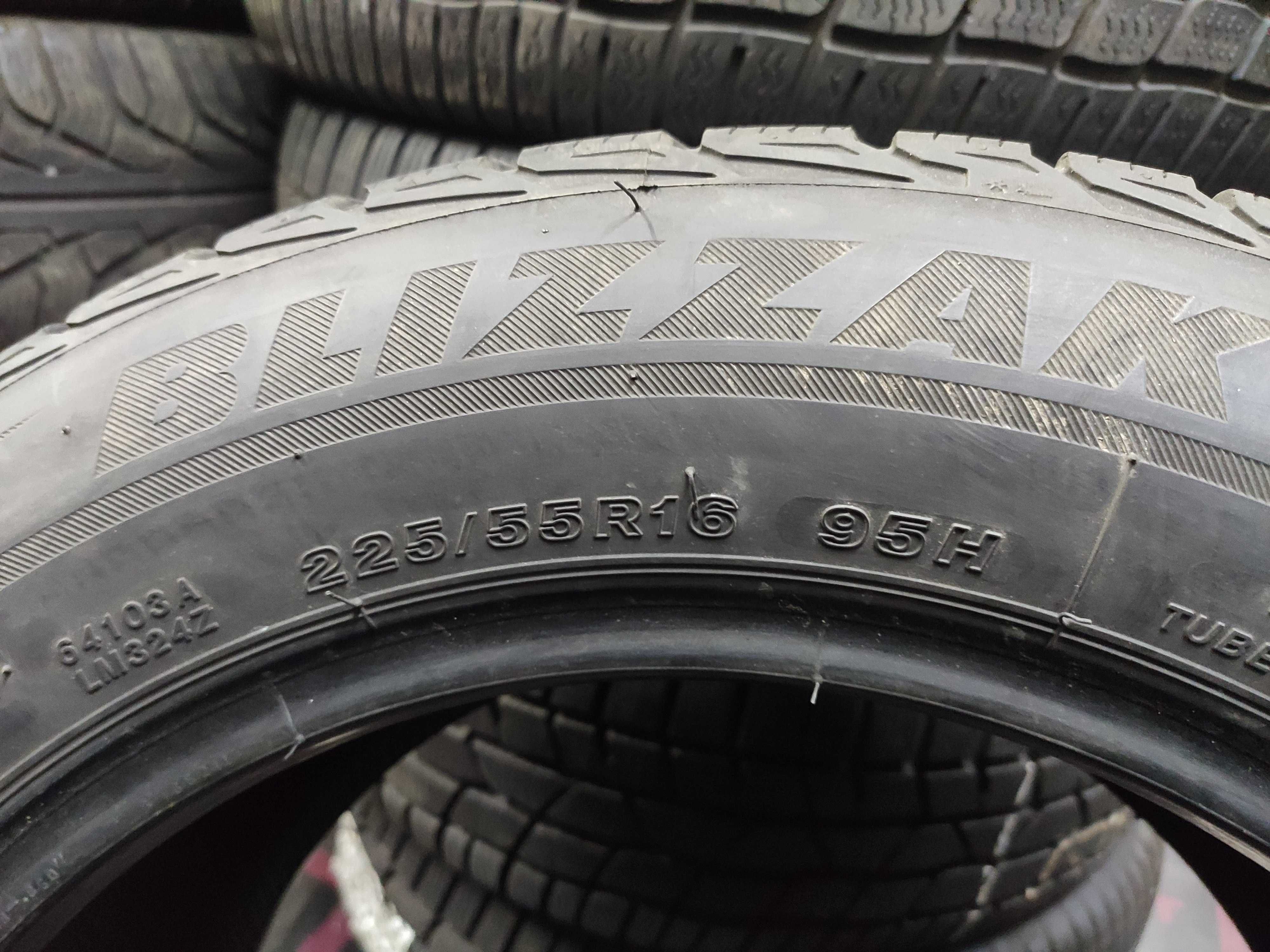 4бр Зимни Гуми 225 55 16 - Bridgestone и Continental
