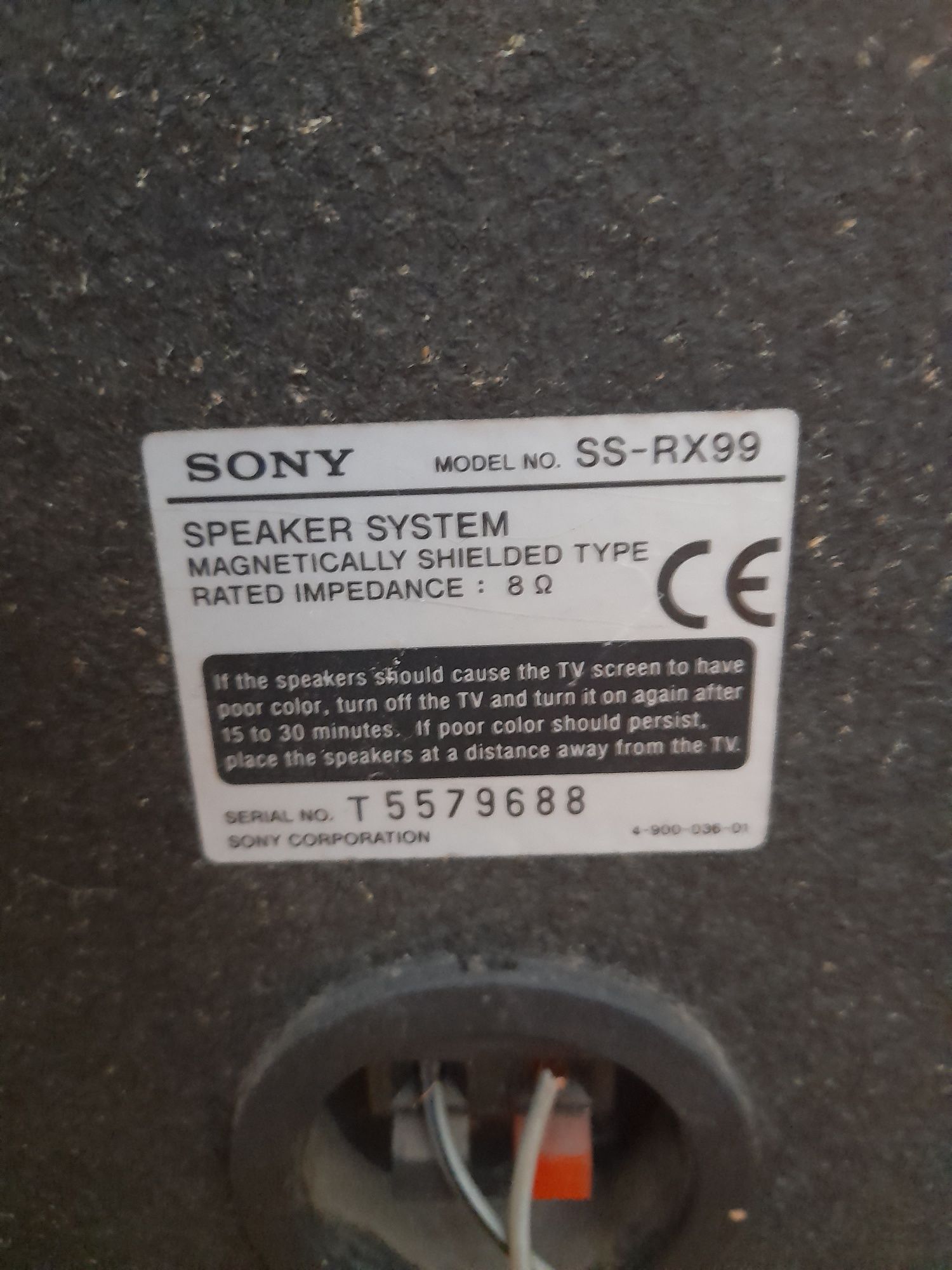 Două Boxe Sony 8 ohm