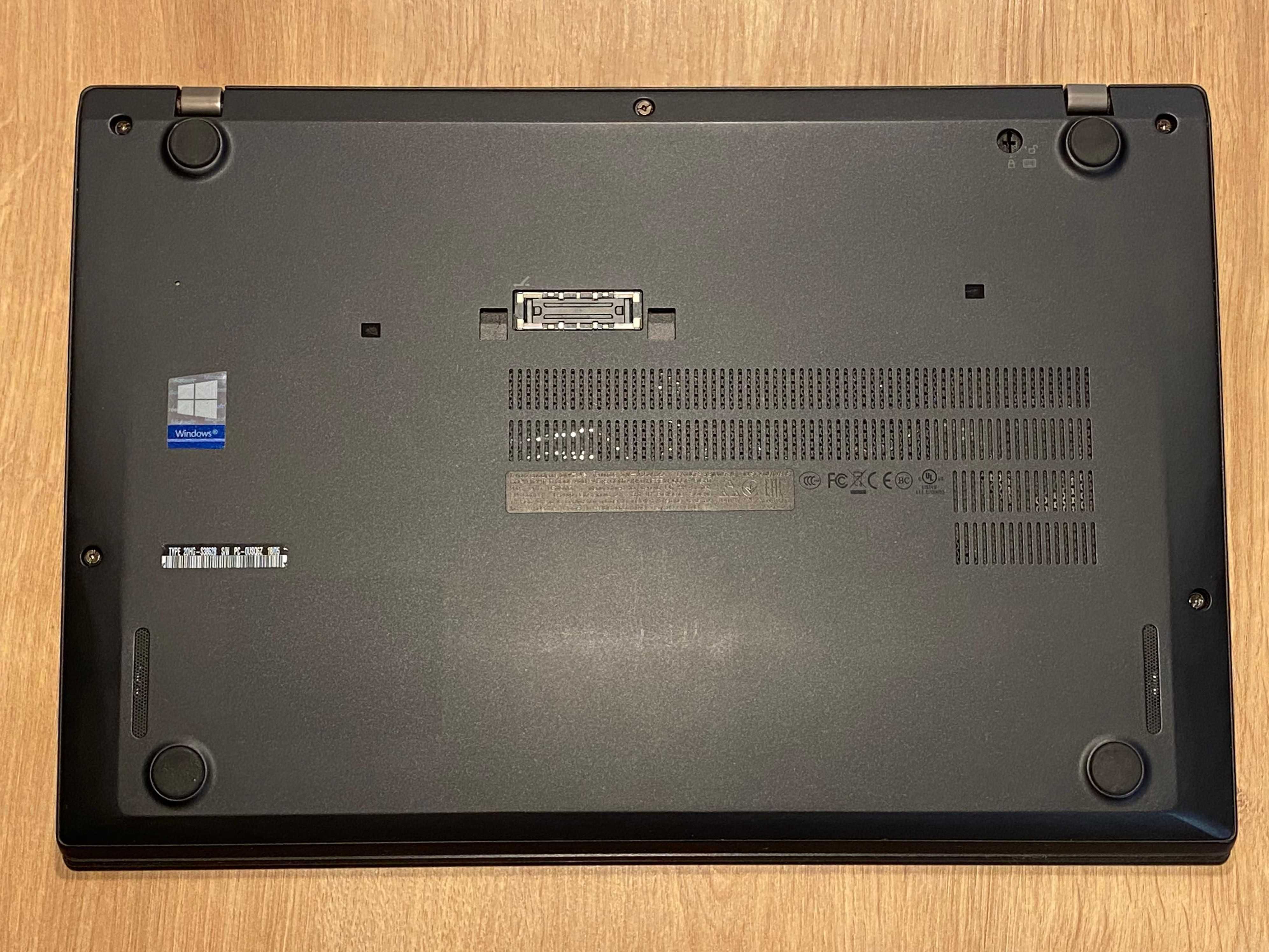 Laptop Lenovo ThinkPad T470s, 14", i7-7600U, 16Gb RAM, 512Gb SSD