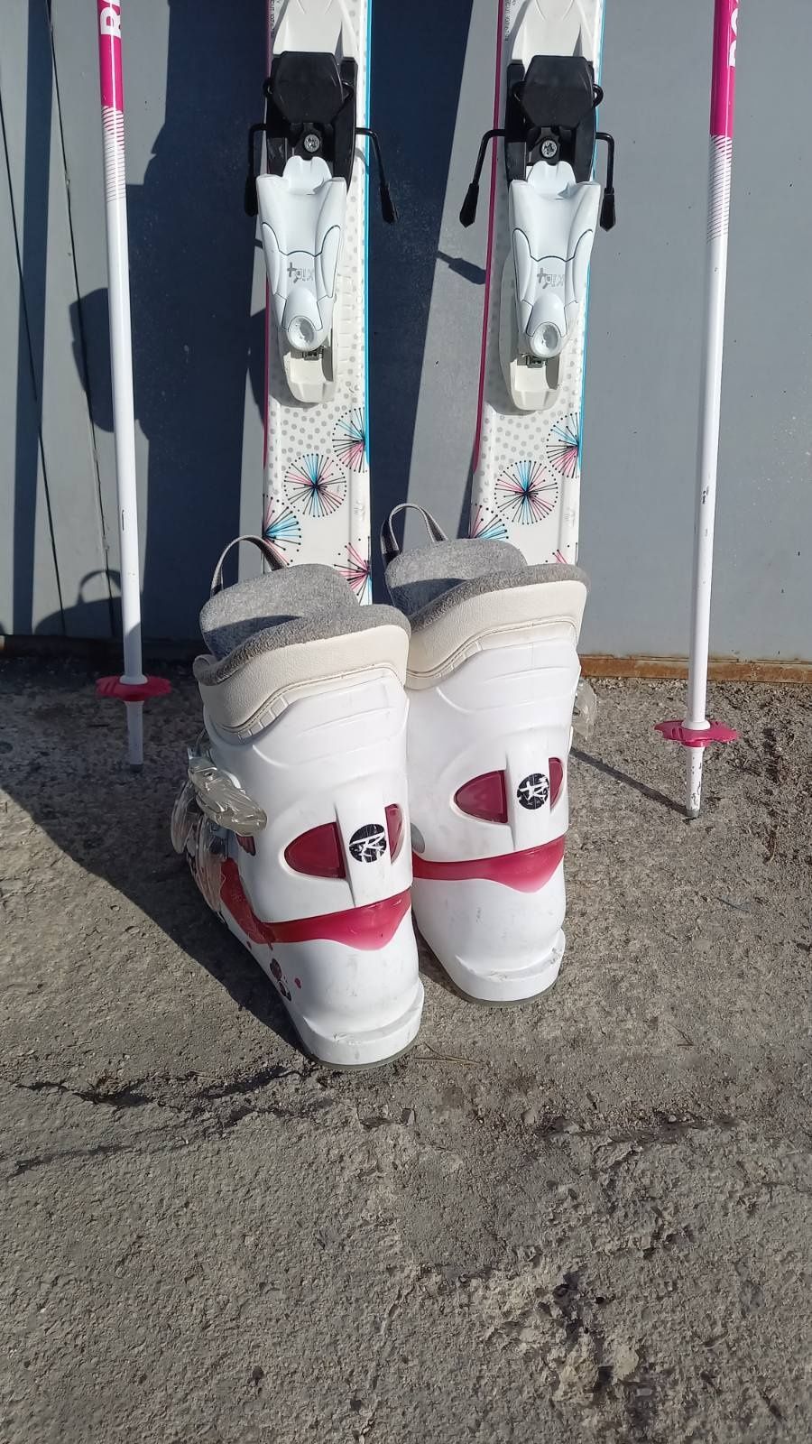 Rossignol Hero-8г.Rossignol-120см.+Rossignol-22.5
