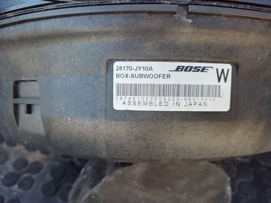 Суббуфер Босе, универсален.