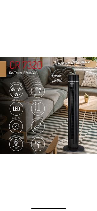 Ventilator aer si ionizare