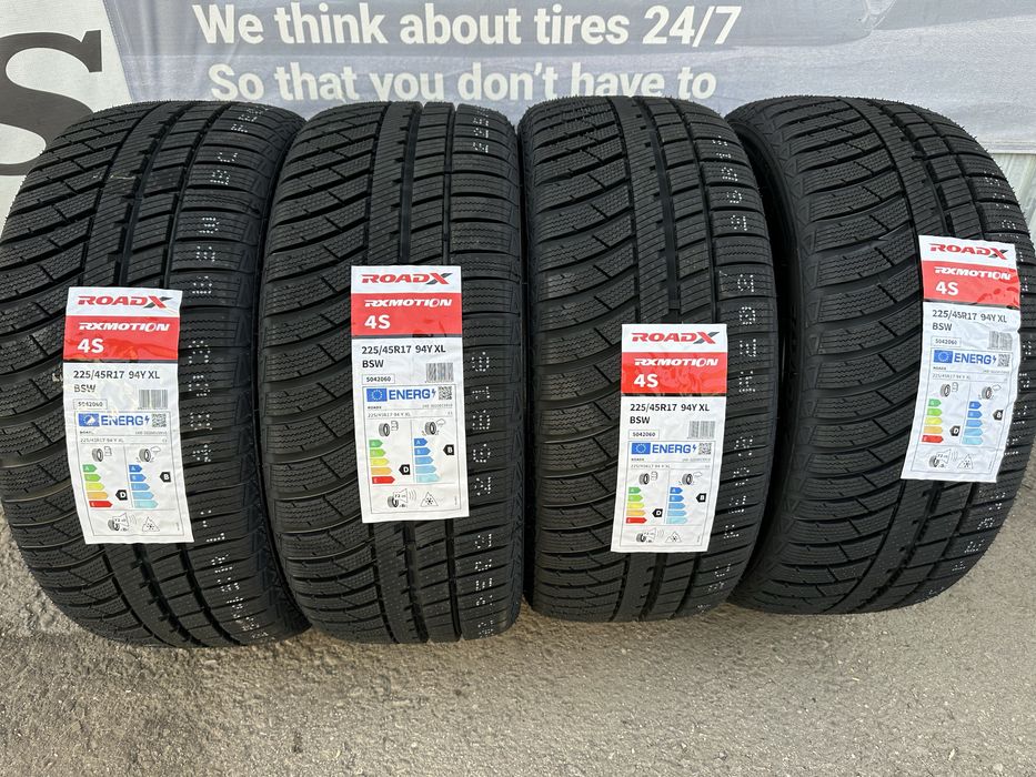 225/45 R17 ROADX AllSeason anvelope noi mixte 2025 /Montaj inclus