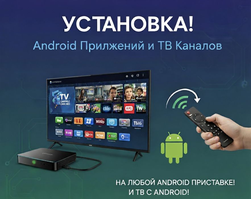 Android TV,Андроид приставка  Кино и ТВ без абонентской платы!