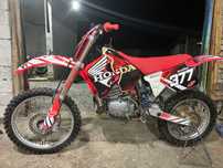 Honda cr 250  двигатель cz 500