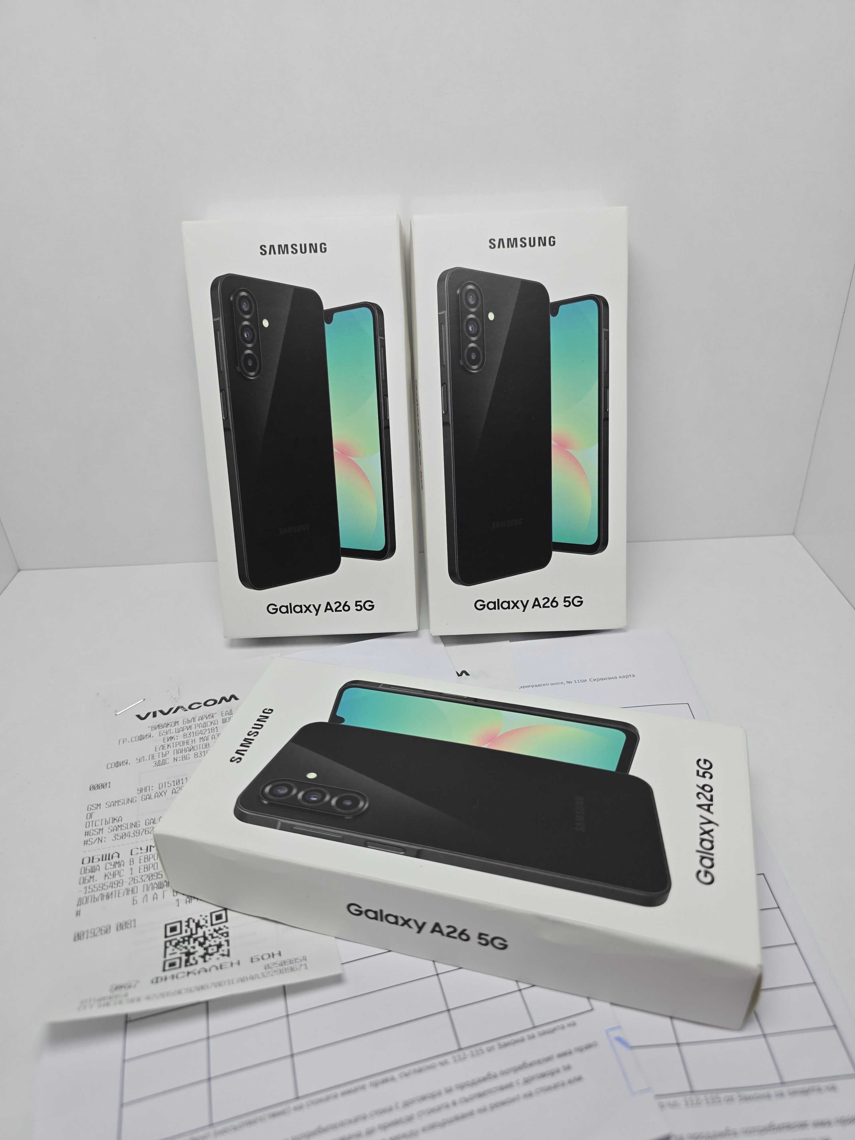 НОВ•Samsung A26 128GB 5G Black