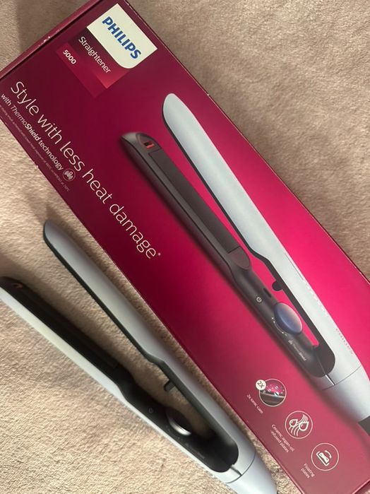 Преса Philips BHS520/00 с йонна грижа и плочи с арганово масло