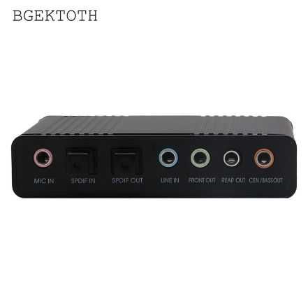 USB професионална дигитална външна звукова карта 5.1 Audio
