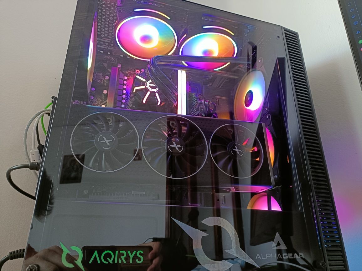 PC gaming RGB ryzen 5 7600 Rx 6750 xt 32 GB DDR5