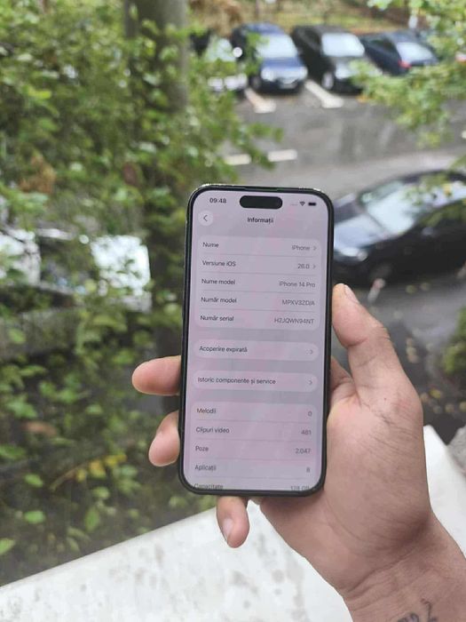 Vand IPhone 14 pro de 128gb sanatate baterie 70