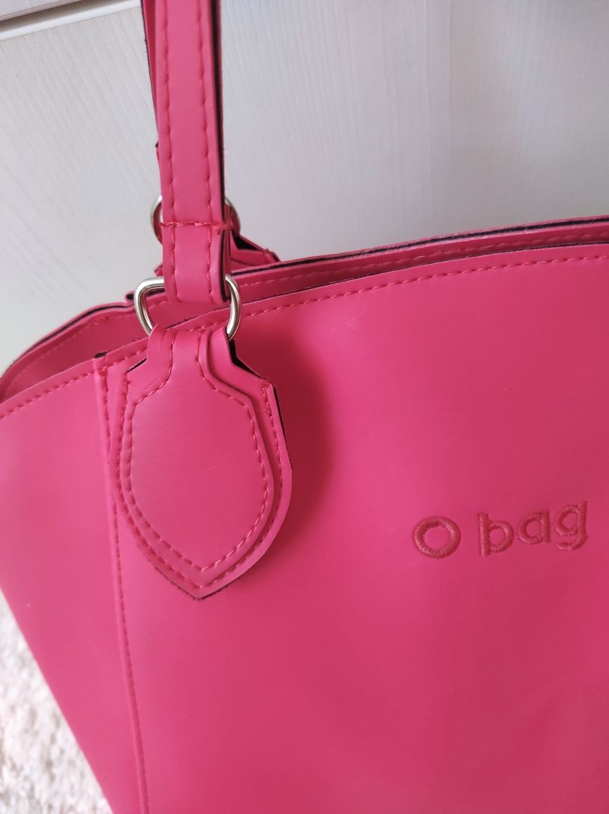 O'bag o mild и O' 50 O'fifty чанти в розово и цвят диня О баг O bag