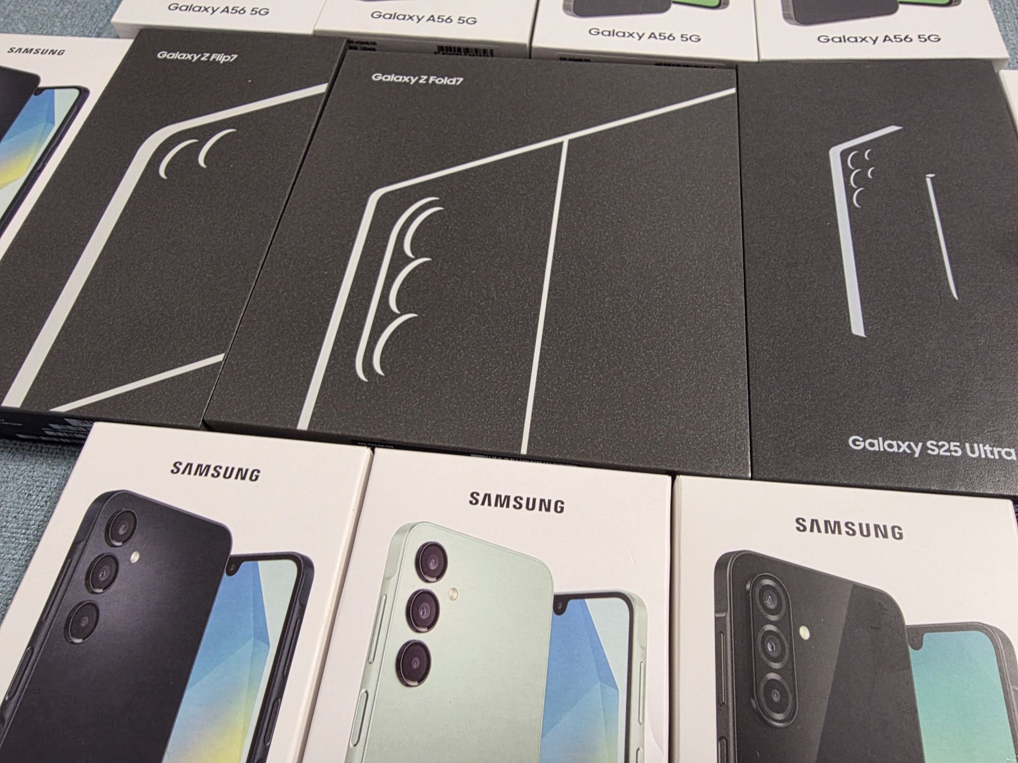 Samsung Flip 7 256,Fold 7 256,S25 Ultra 512,A56 128,A56 256,A26 8/256