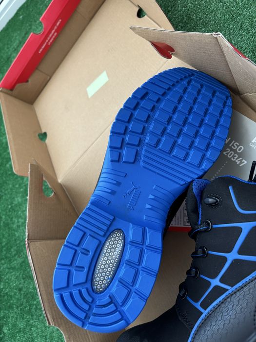 Работни обувки PUMA Krypton Blue MID S3 ESD SRC