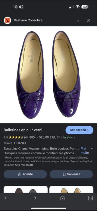 Espadrile Chanel ,originale ,noi ,marimea 38 1/2 !