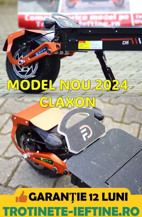 Trotineta cu 120 Km autonomie, 12 inch, 72 km/h, NOUA, 150 kg, 2024