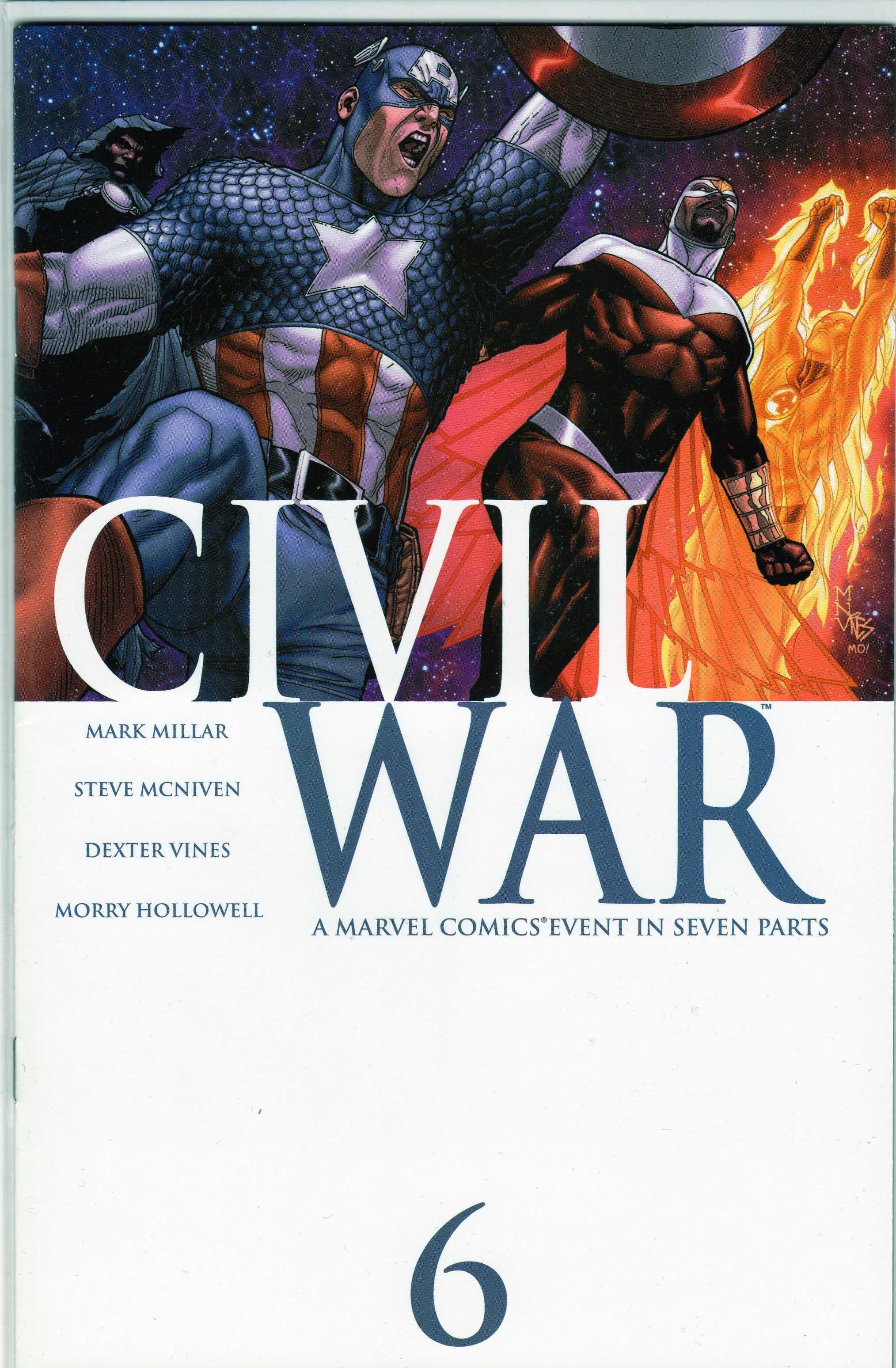 Civil War #1-7 Seria de Benzi desenate 7 volume