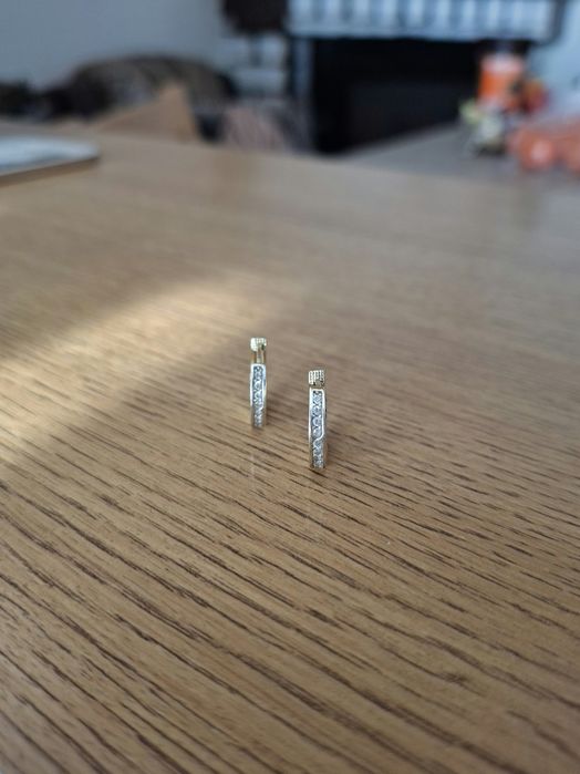 Дамски златни обеци "BVLGARI" - 4,30 гр. / 585 / 14K