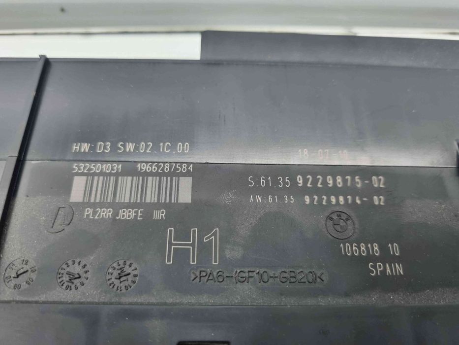 Modul control lumini Bmw 3 (E90) [Fabr 2005-2011] 9229875-02